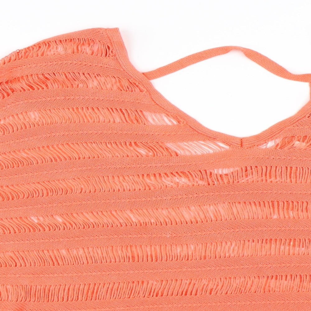 River Island Womens Orange   Pullover Jumper Size 16