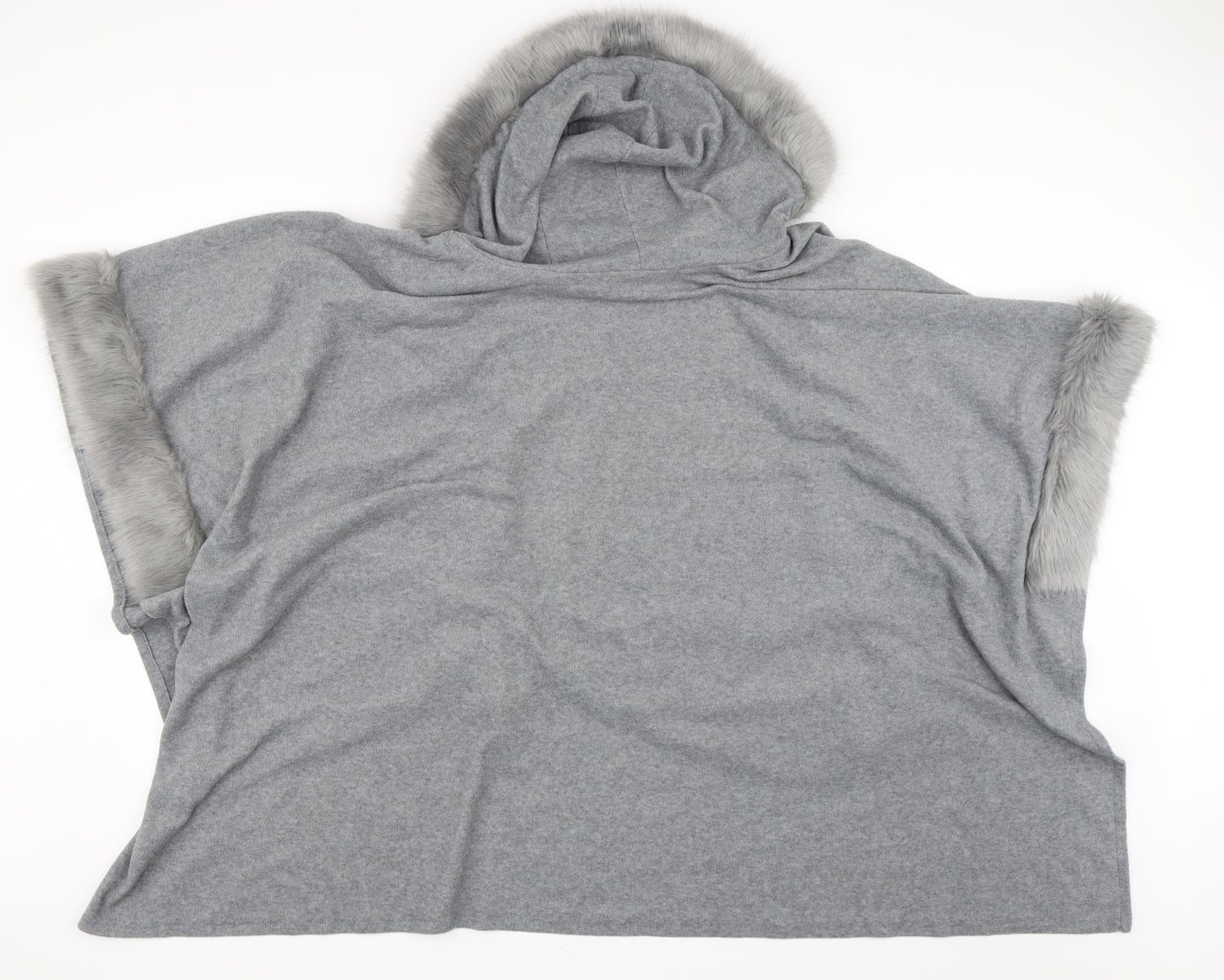 F&F Womens Grey   Cape Jumper One Size