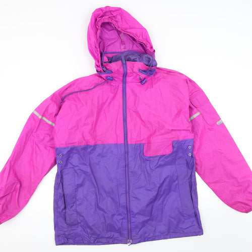 Preworn Womens Pink   Rain Coat Coat Size S