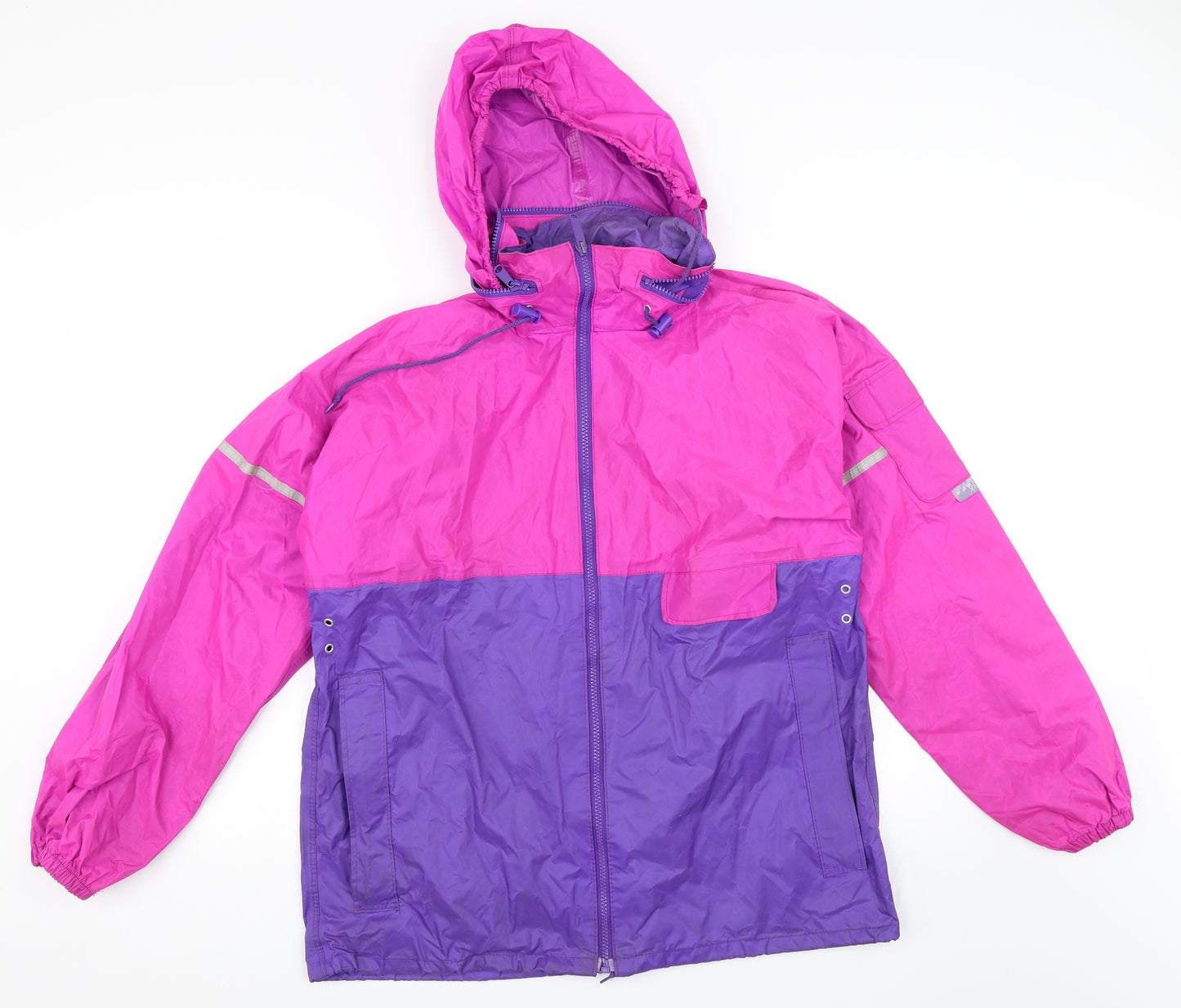 Preworn Womens Pink   Rain Coat Coat Size S