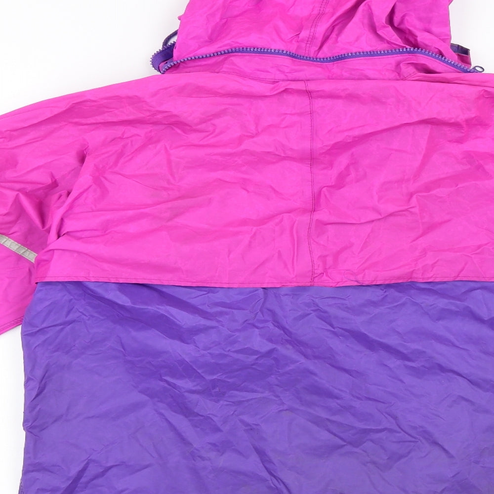 Preworn Womens Pink   Rain Coat Coat Size S