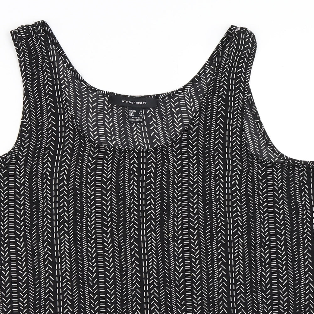 Atmosphere Womens Black   Basic Blouse Size 14