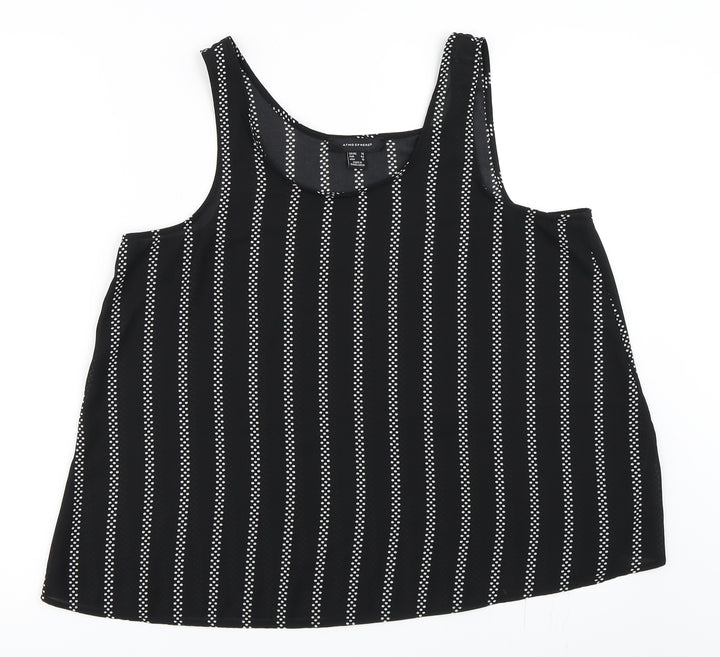 Atmosphere Womens Black   Basic Blouse Size 14