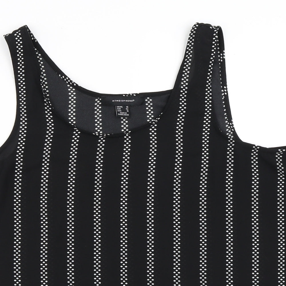 Atmosphere Womens Black   Basic Blouse Size 14