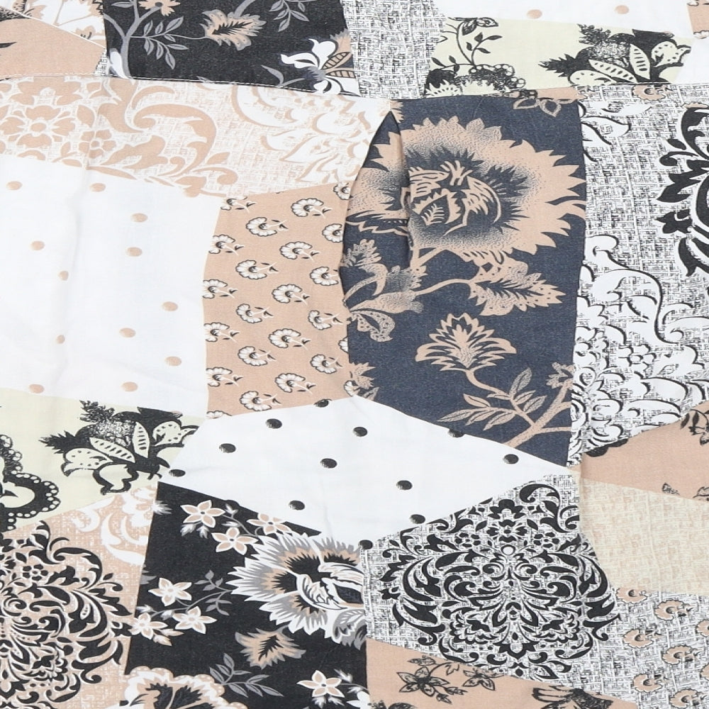 TU Womens Ivory   Basic T-Shirt Size 12