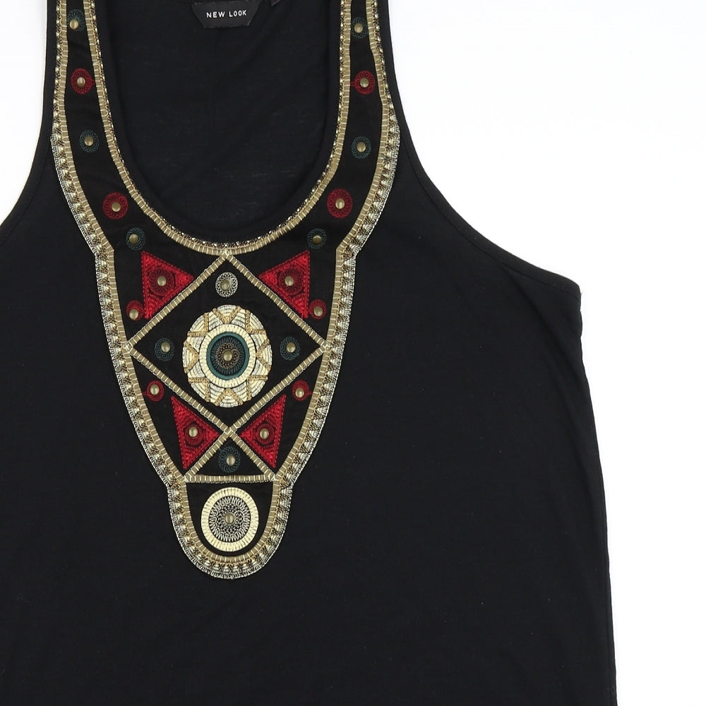 New Look Womens Black   Basic T-Shirt Size 16