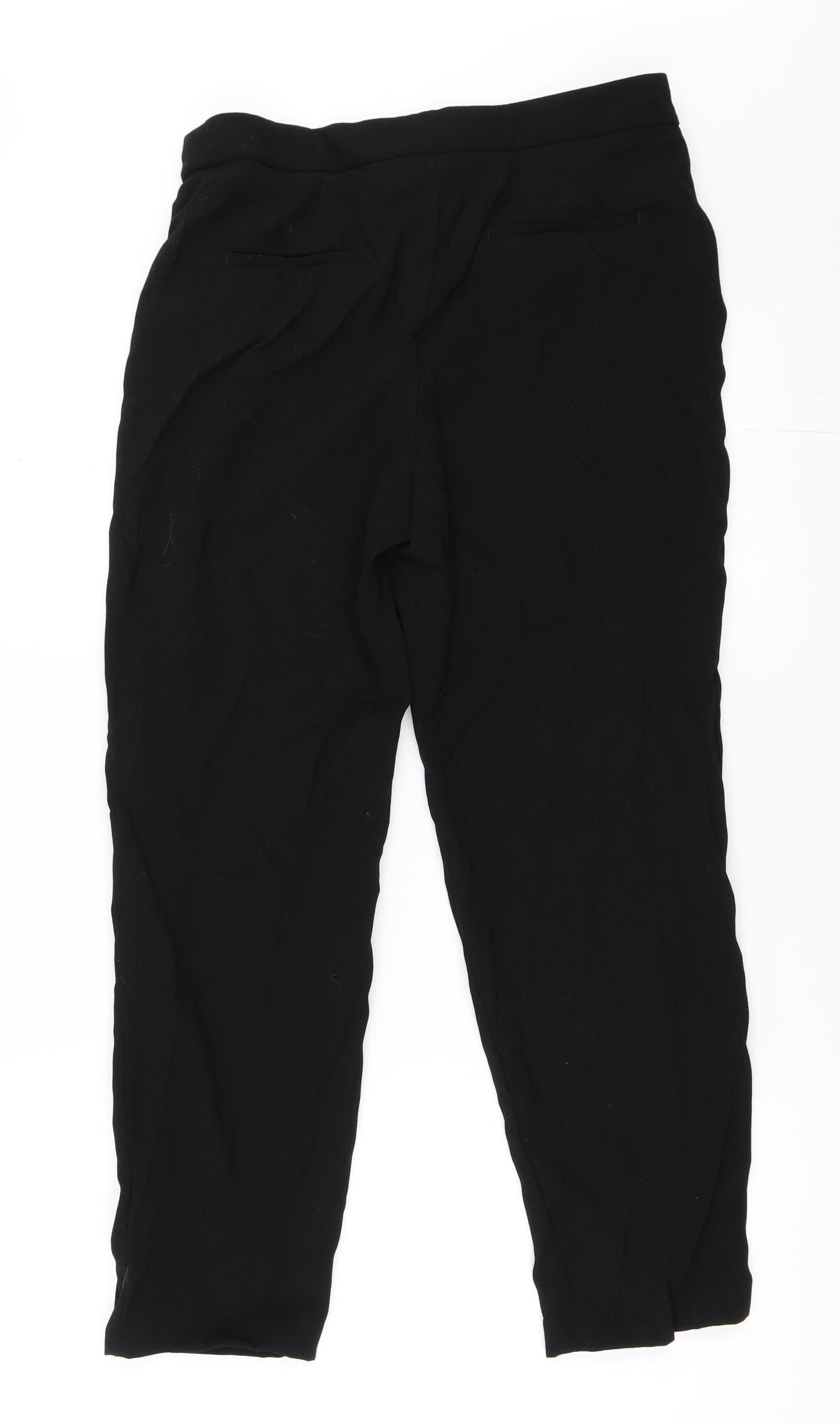 Zara Womens Black   Trousers  Size M L26 in
