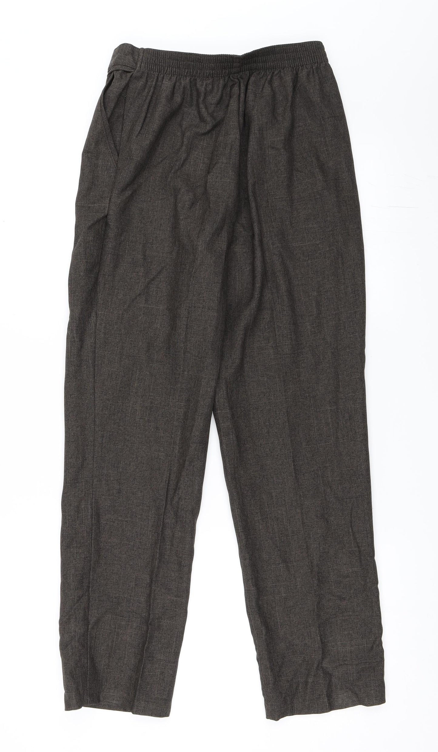 Marks and Spencer Womens Brown   Trousers  Size 8 L27 in