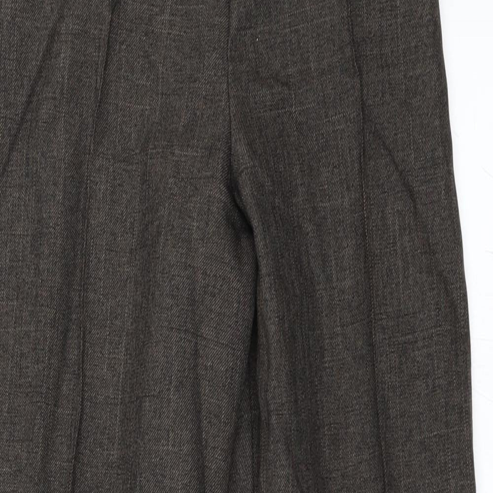 Marks and Spencer Womens Brown   Trousers  Size 8 L27 in