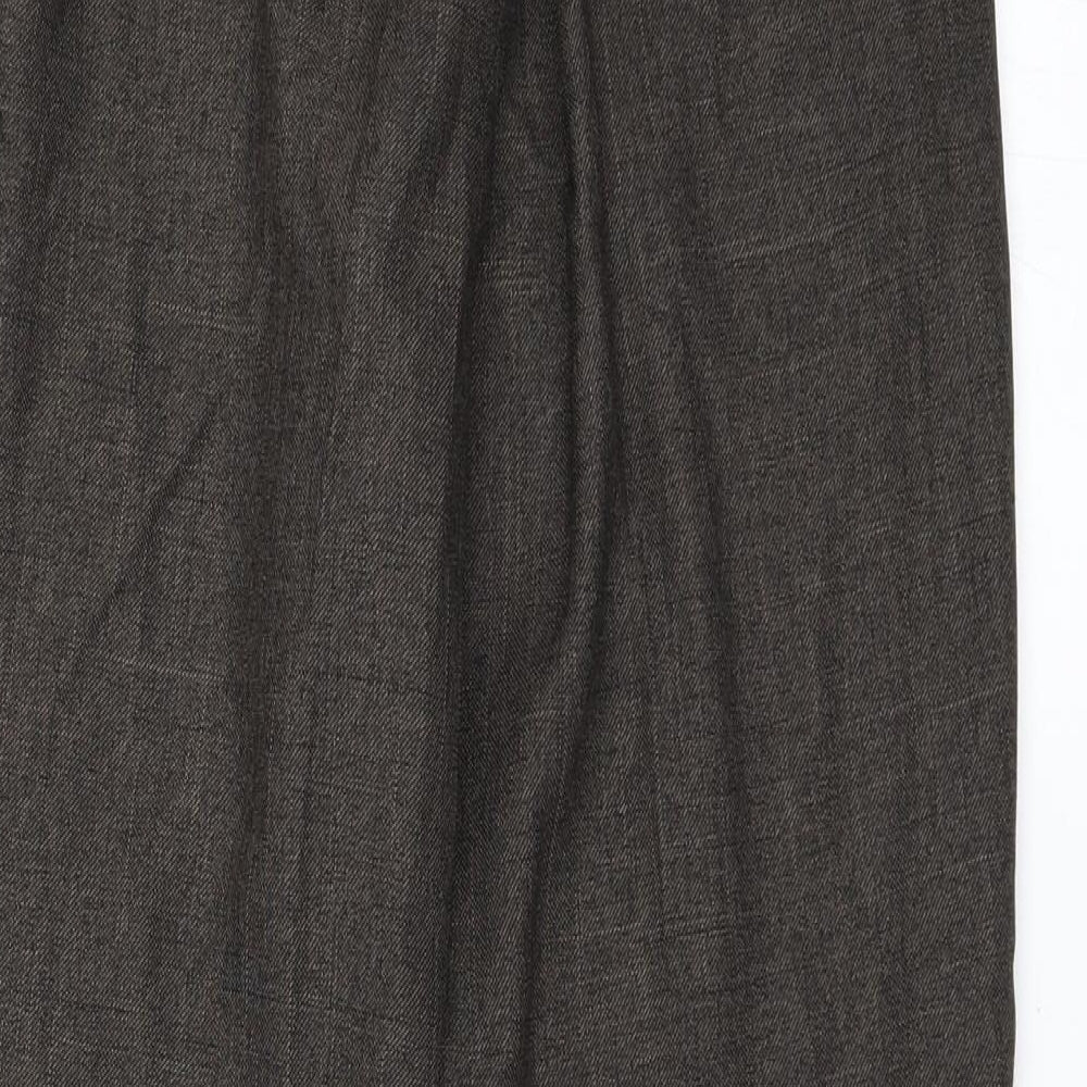 Marks and Spencer Womens Brown   Trousers  Size 8 L27 in