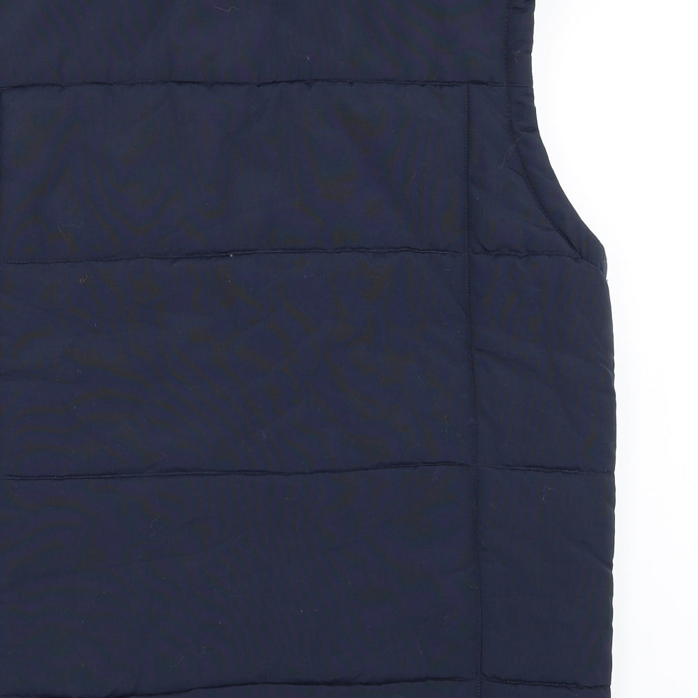 R.M. Williams Mens Blue   Gilet Coat Size M