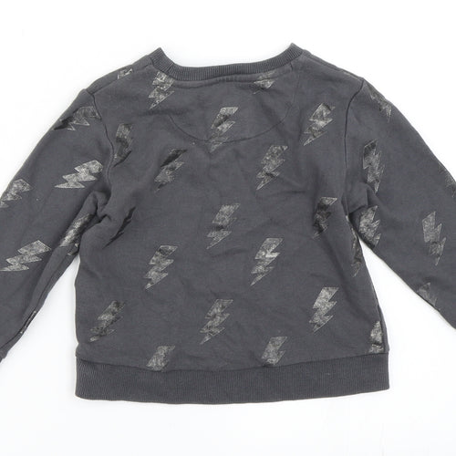 Mothercare Girls Grey   Pullover Sweatshirt Size 2-3 Years