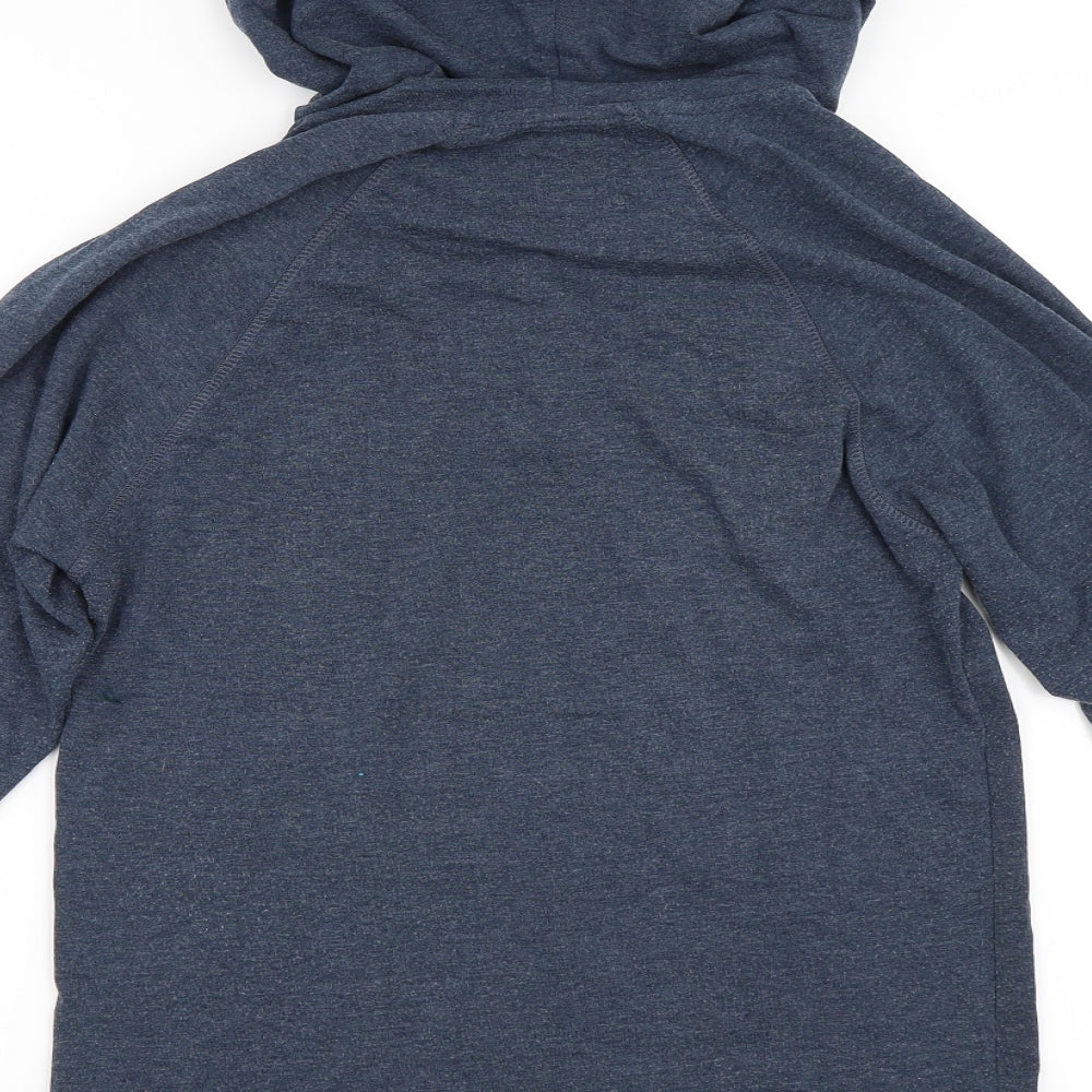 Diverse Mens Blue   Pullover Hoodie Size M