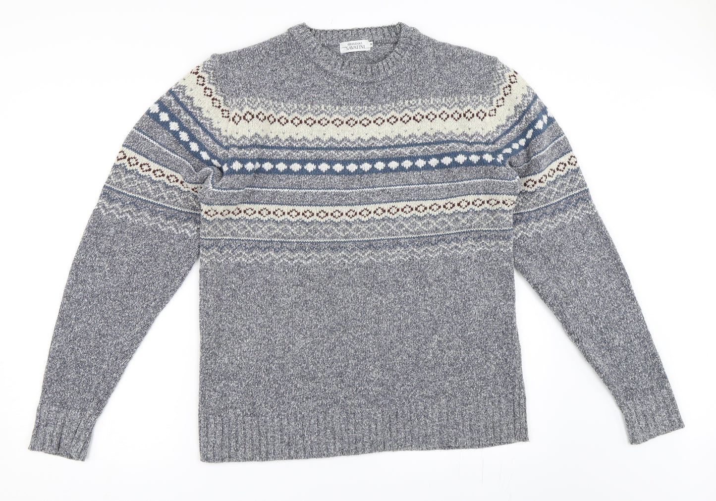 Savatini Mens Blue   Pullover Jumper Size M