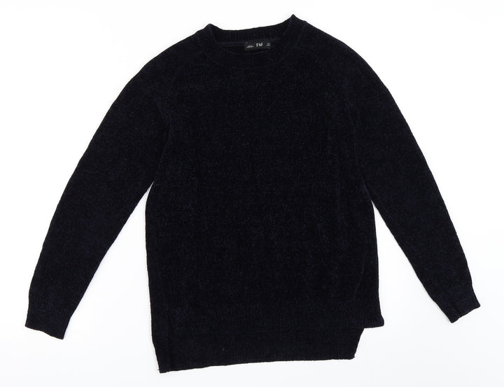 F&F Womens Blue   Pullover Jumper Size 6