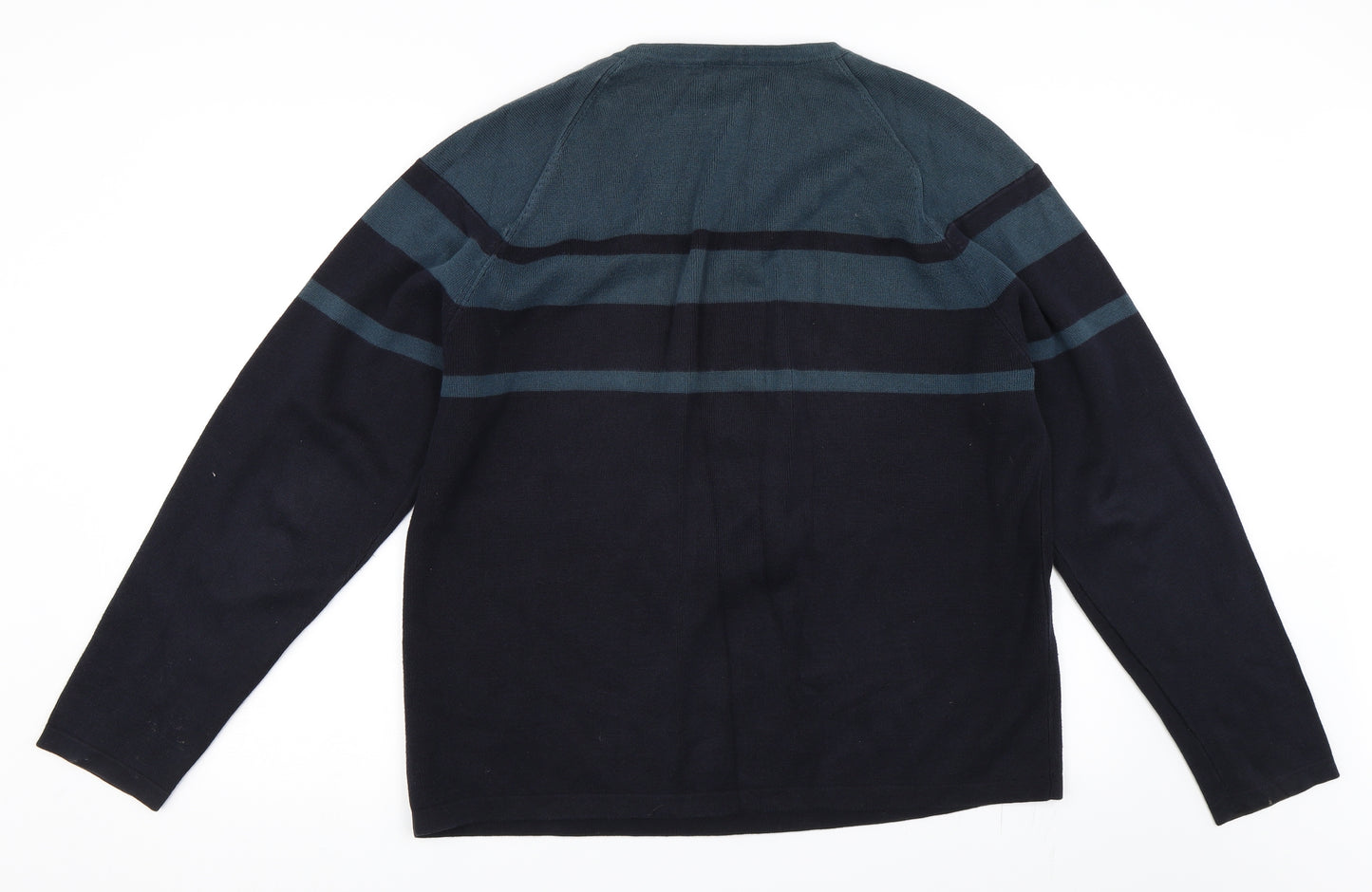 Eddie Bauer Mens Blue   Pullover Jumper Size L