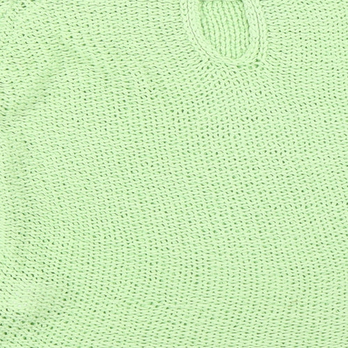 Preworn Girls Green   Pullover Jumper Size 10 Years