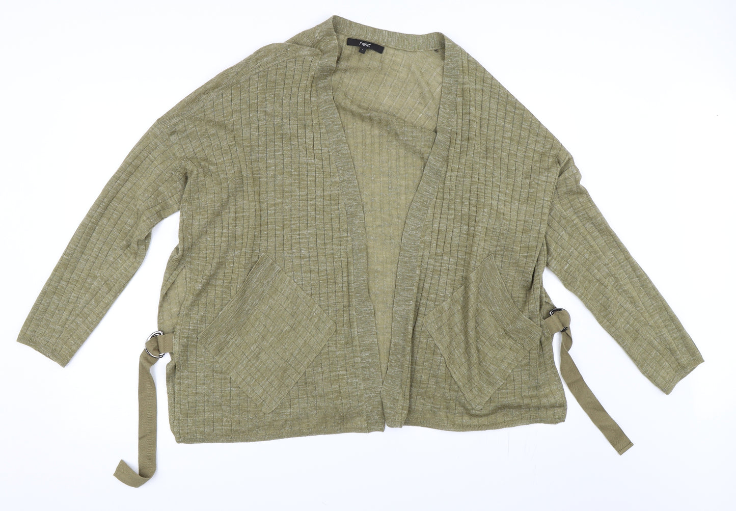 NEXT Womens Green   Cardigan Jumper Size L