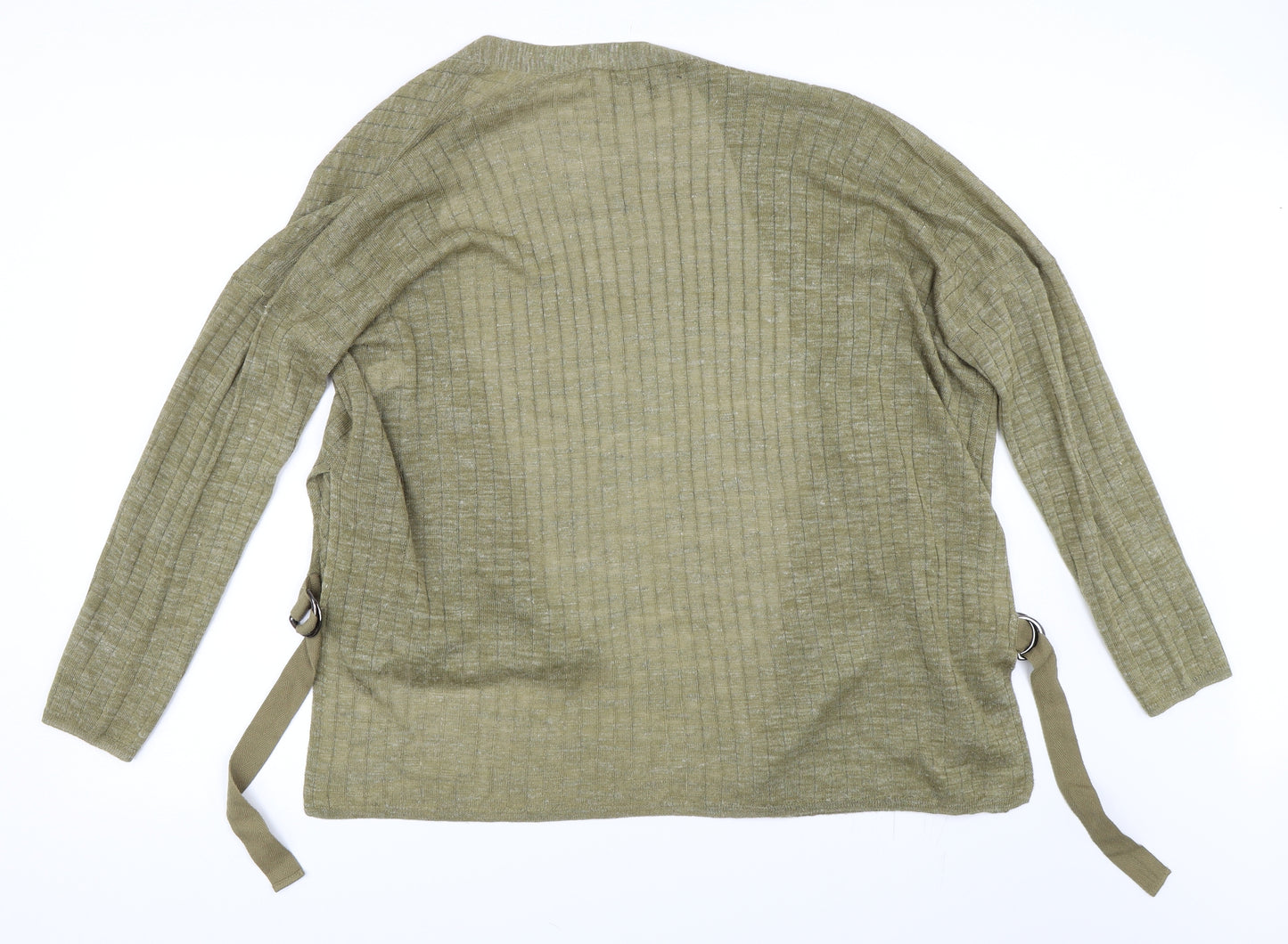 NEXT Womens Green   Cardigan Jumper Size L