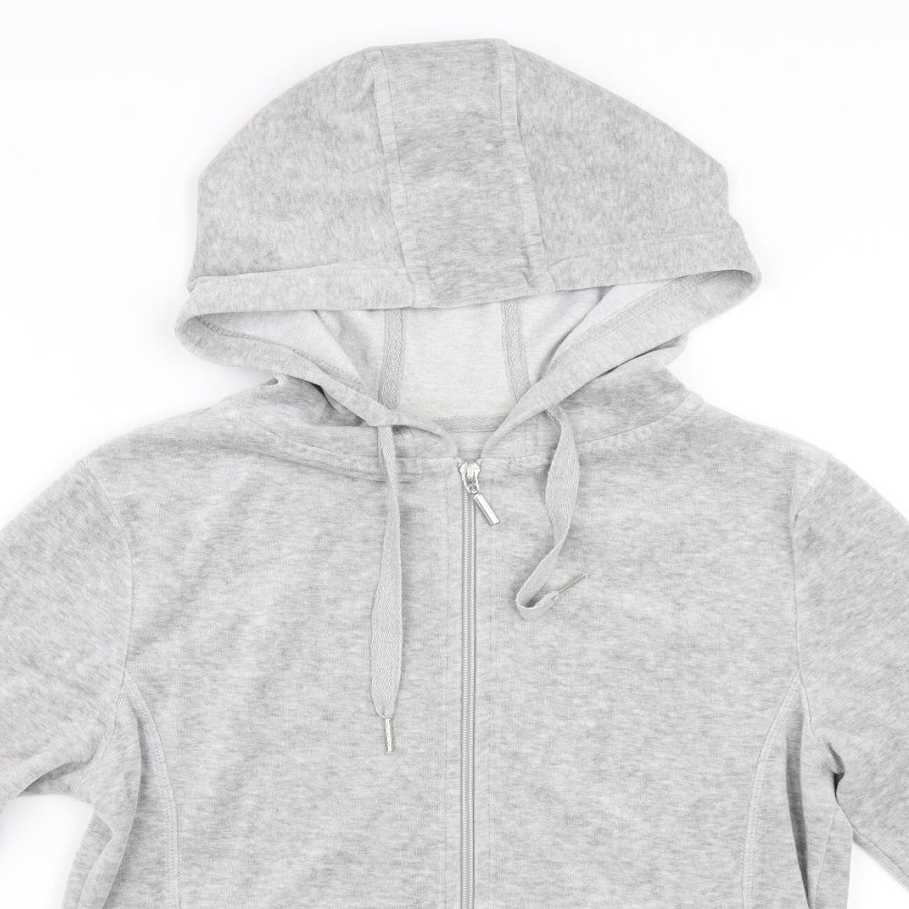Atmosphere Womens Grey   Full Zip Hoodie Size 10