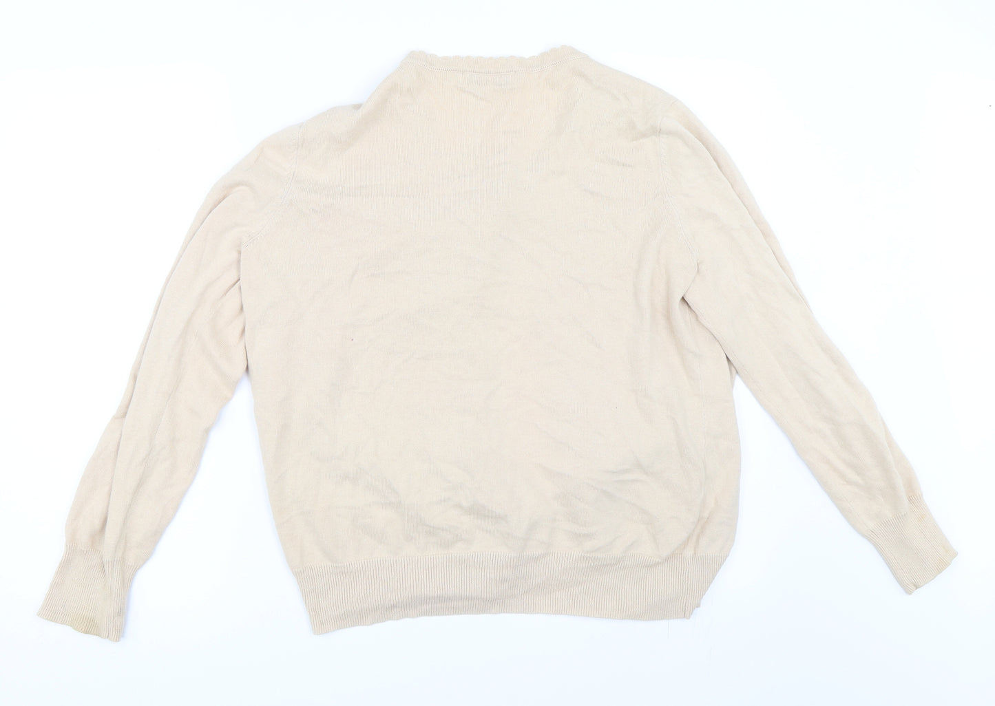 Debenhams Womens Beige   Cardigan Jumper Size 16