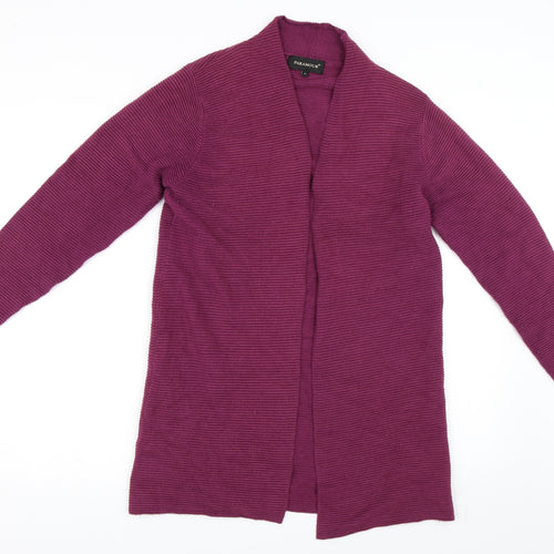 Paramour Womens Purple   Cardigan Jumper Size M
