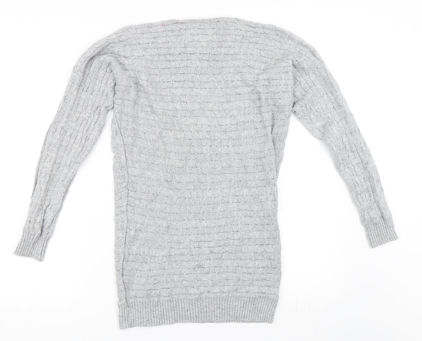 H&M Girls Grey   Pullover Jumper Size 10-11 Years