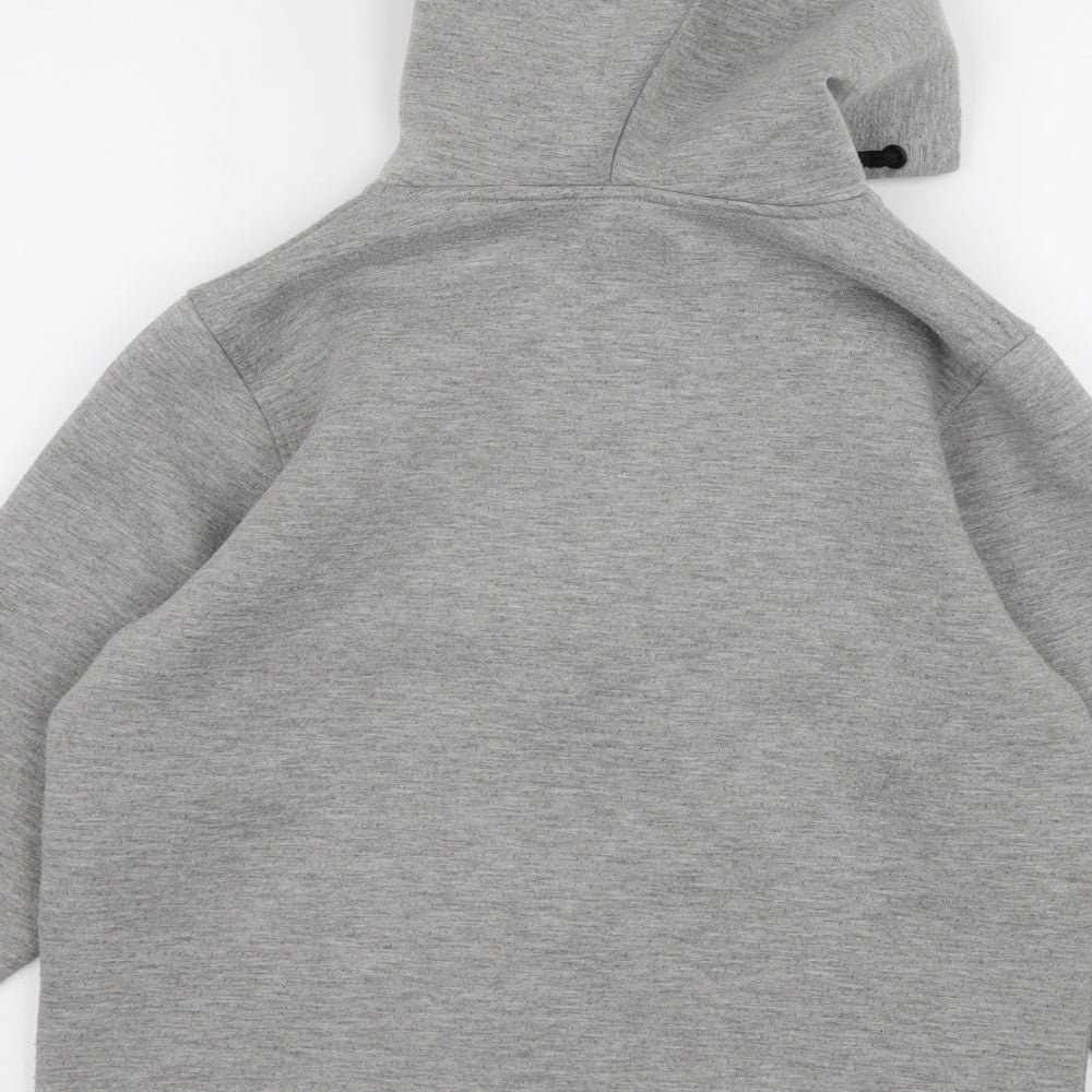 NEXT Boys Grey  Jersey Full Zip Hoodie Size 8 Years