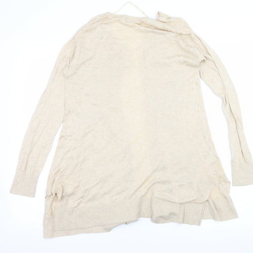Atmosphere Womens Beige  Knit Cardigan Jumper Size 6