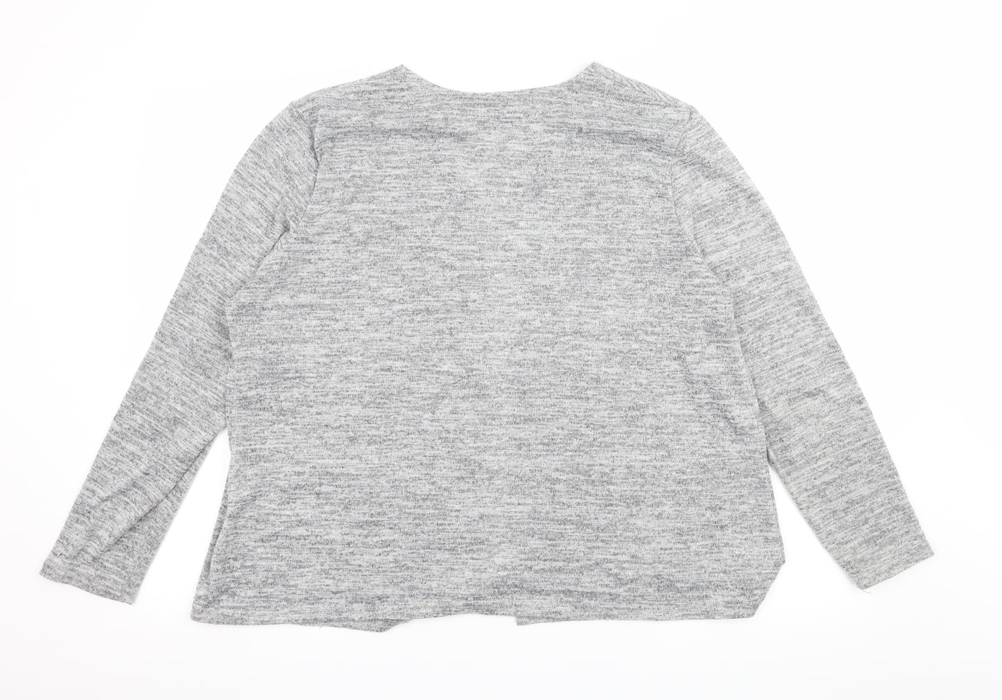 Atmosphere Womens Grey  Knit Cardigan Jumper Size 14