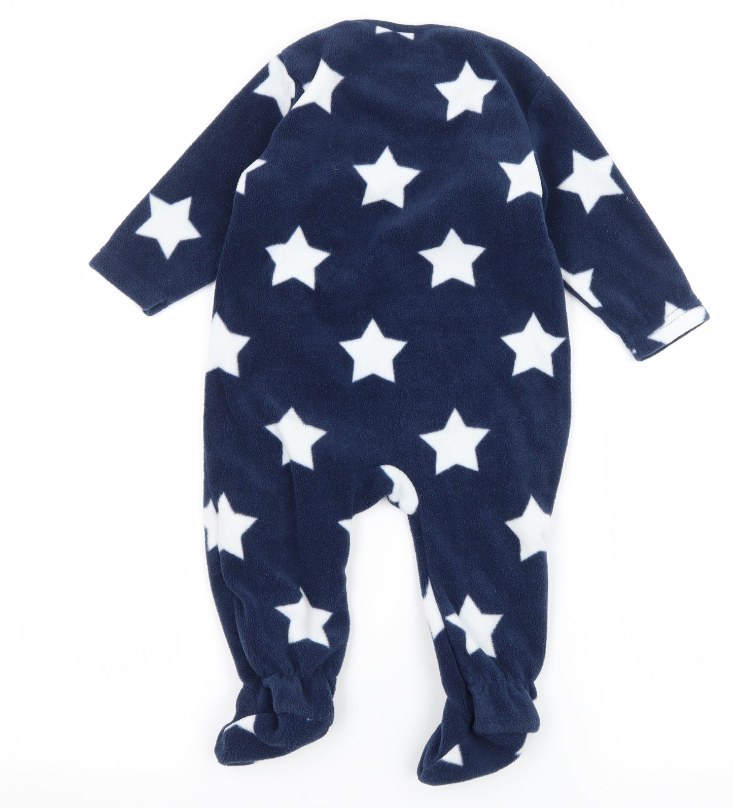 NEXT Boys Blue Geometric Fleece Cami One Piece Size 6-9 Months