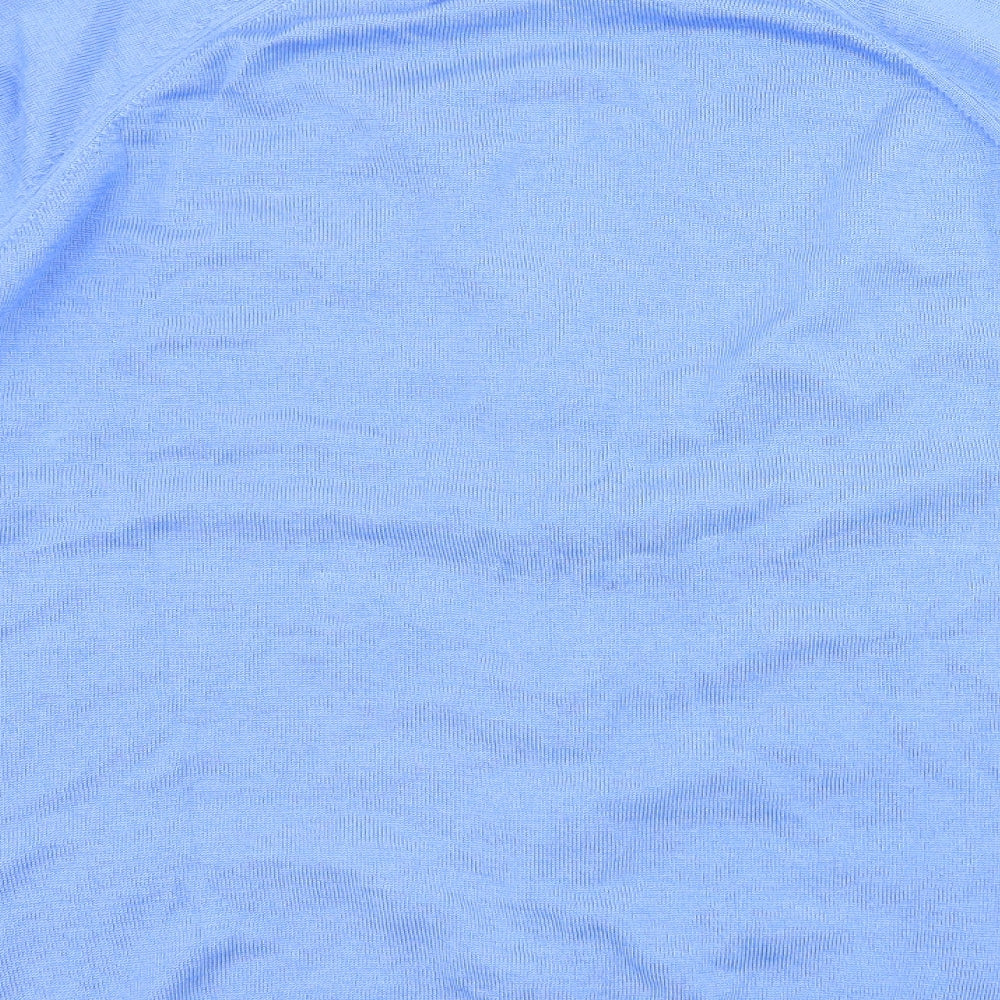 EWM Womens Blue  Knit Cardigan Jumper Size 18