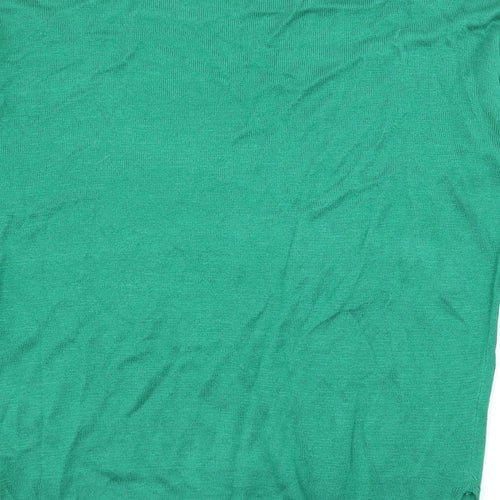 Marks and Spencer Womens Green  Knit Pullover Jumper Size S