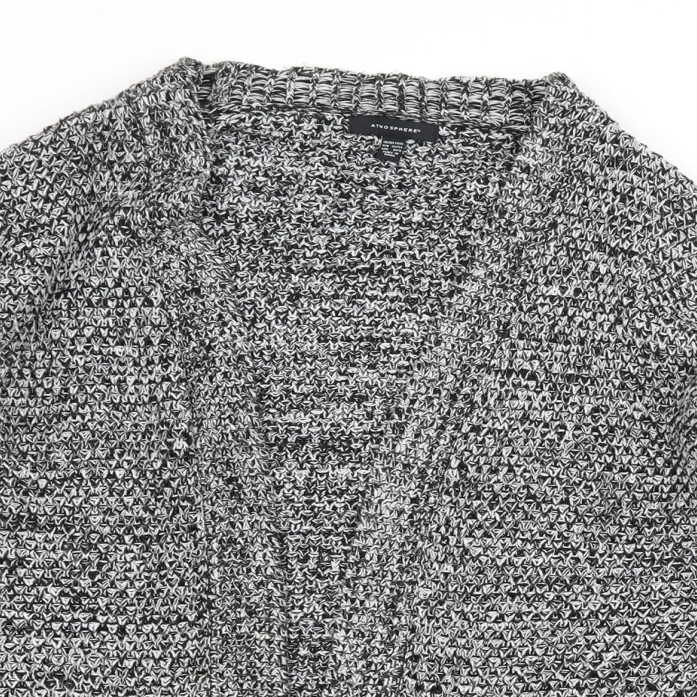 Atmosphere Womens Grey  Knit Cardigan Jumper Size 14