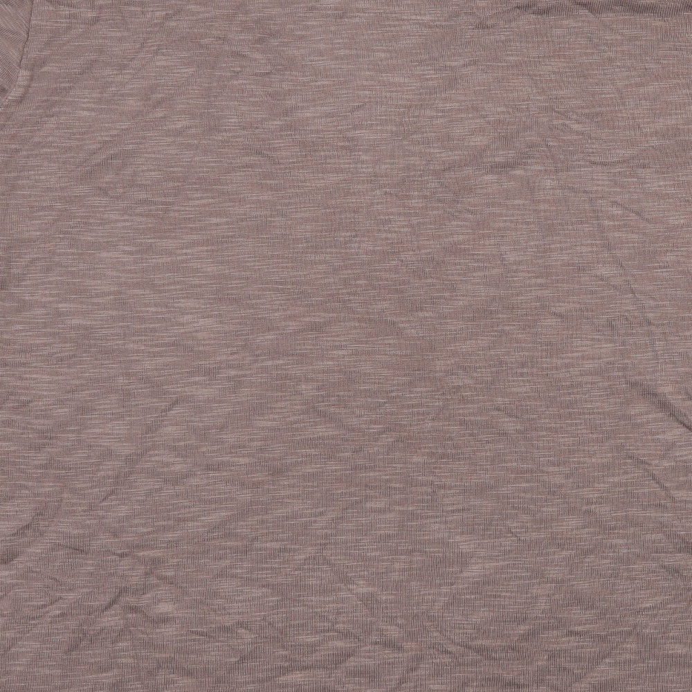 Tepa Womens Brown  Jersey Basic T-Shirt Size 24