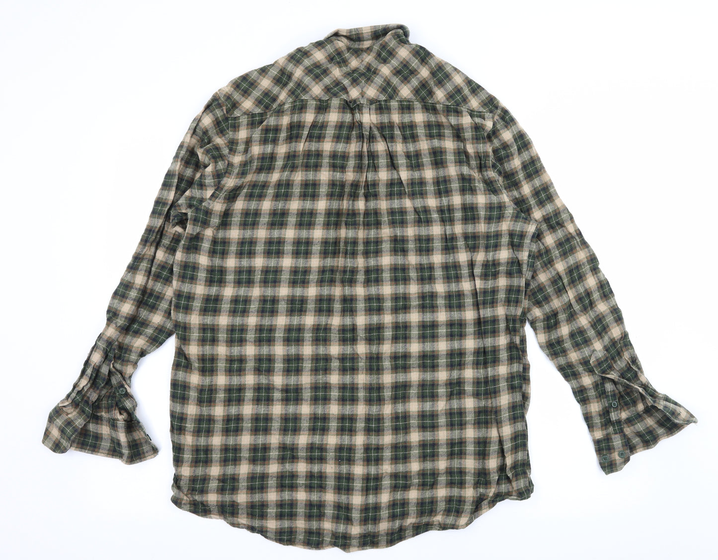 James Pringle Mens Green    Button-Up Size L