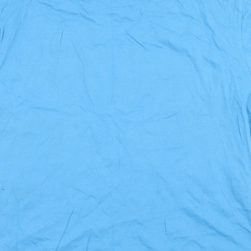 Anbor Mens Blue  Jersey  T-Shirt Size XL