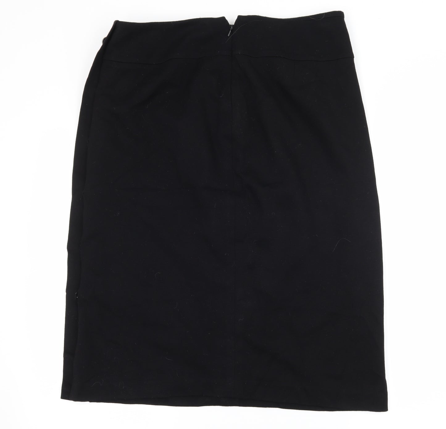 Preworn Womens Black   A-Line Skirt Size 16