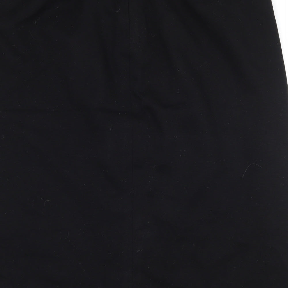 Preworn Womens Black   A-Line Skirt Size 16