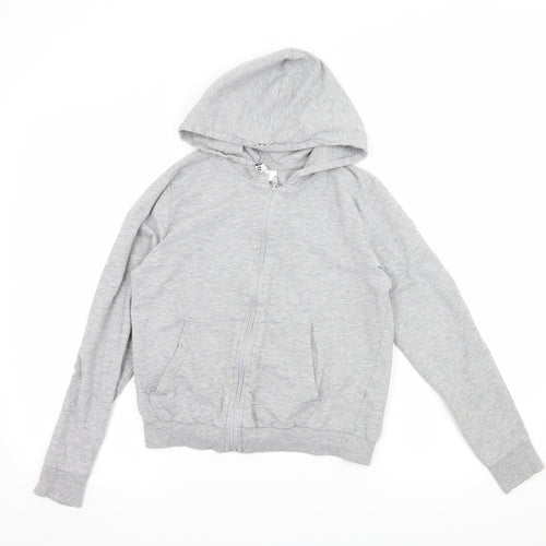 Divided by H&M Womens Grey  Jersey Full Zip Hoodie Size XS