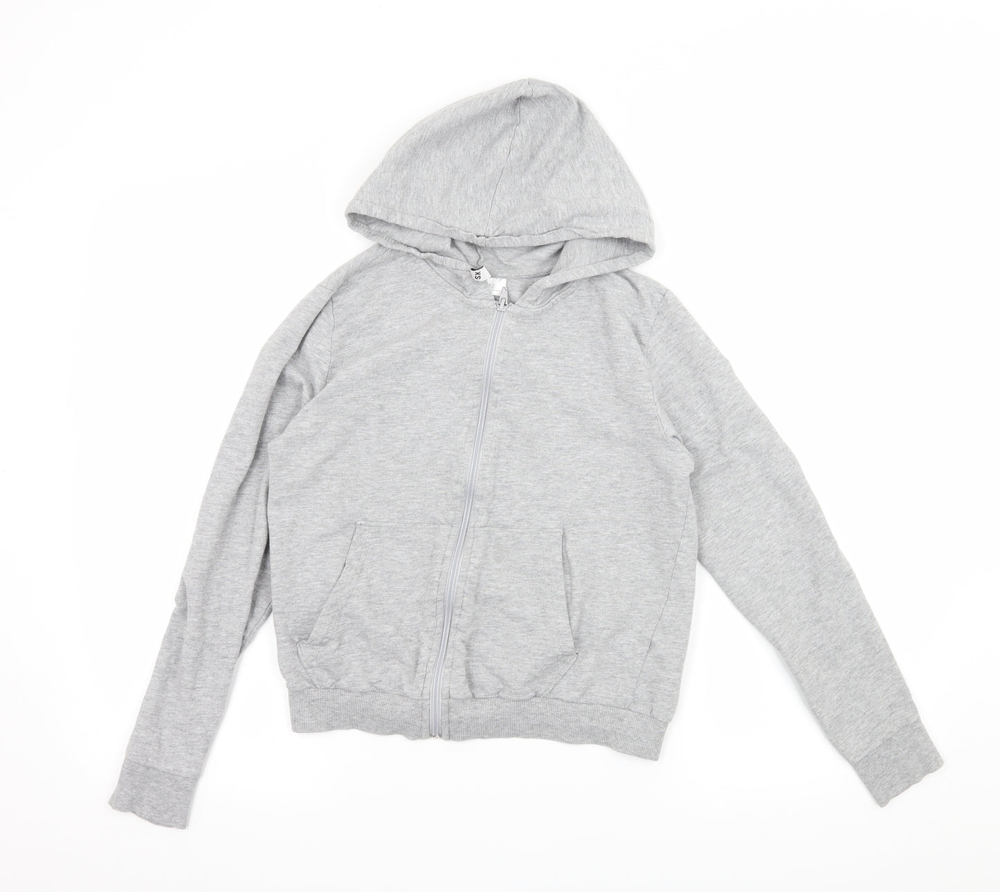 Divided by H&M Womens Grey  Jersey Full Zip Hoodie Size XS