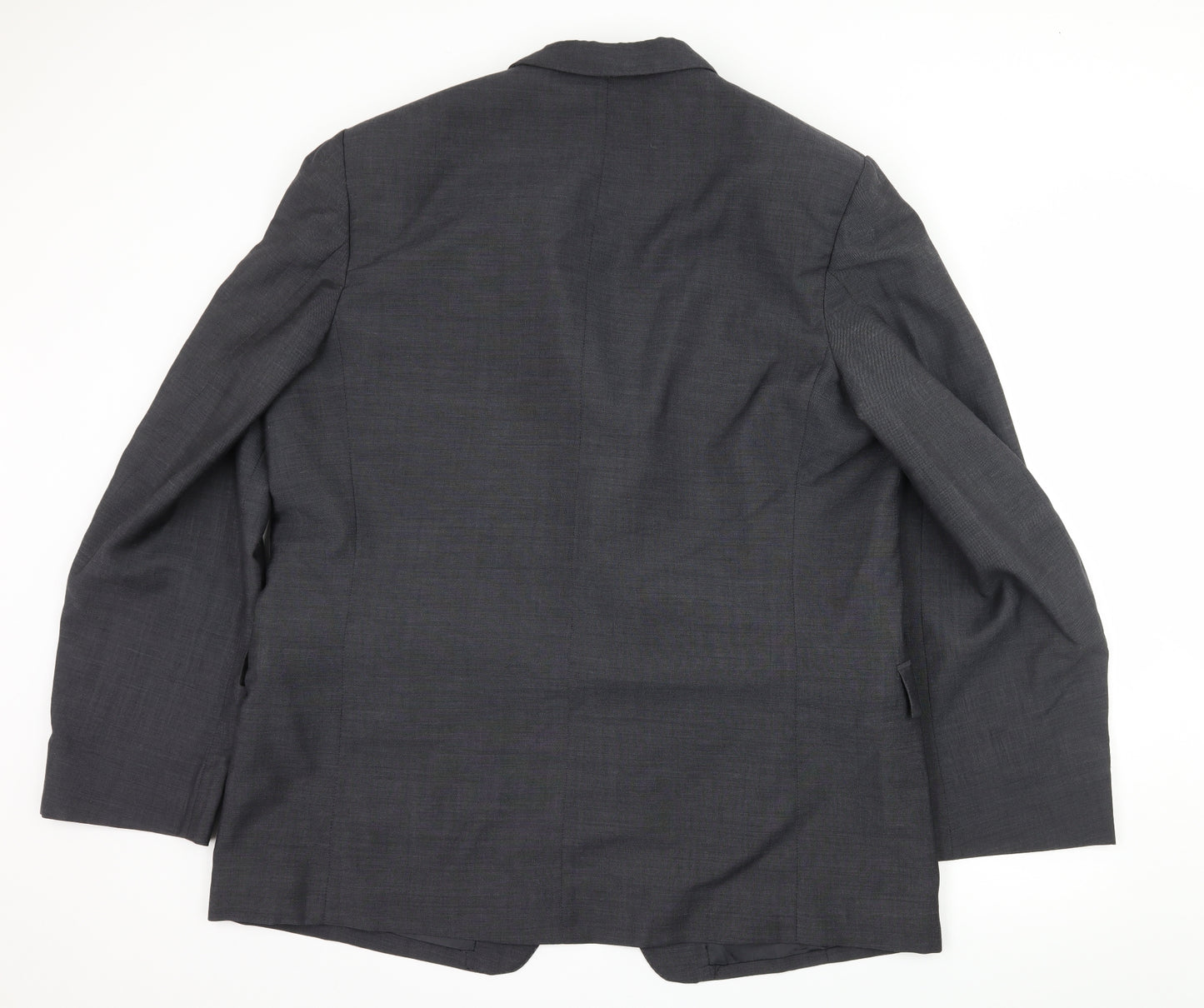 Joseph Seminaia Mens Grey   Jacket Suit Jacket Size 2XL