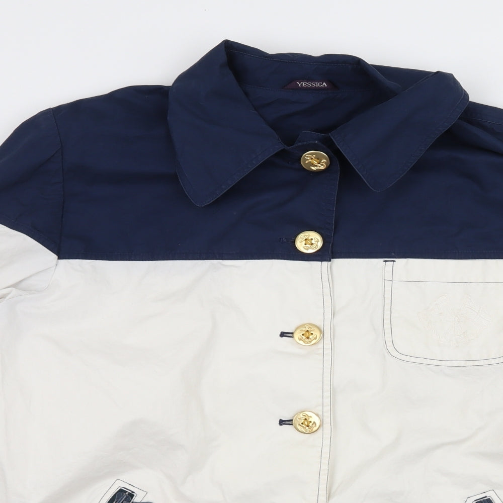 Yessica Womens White   Jacket  Size 14