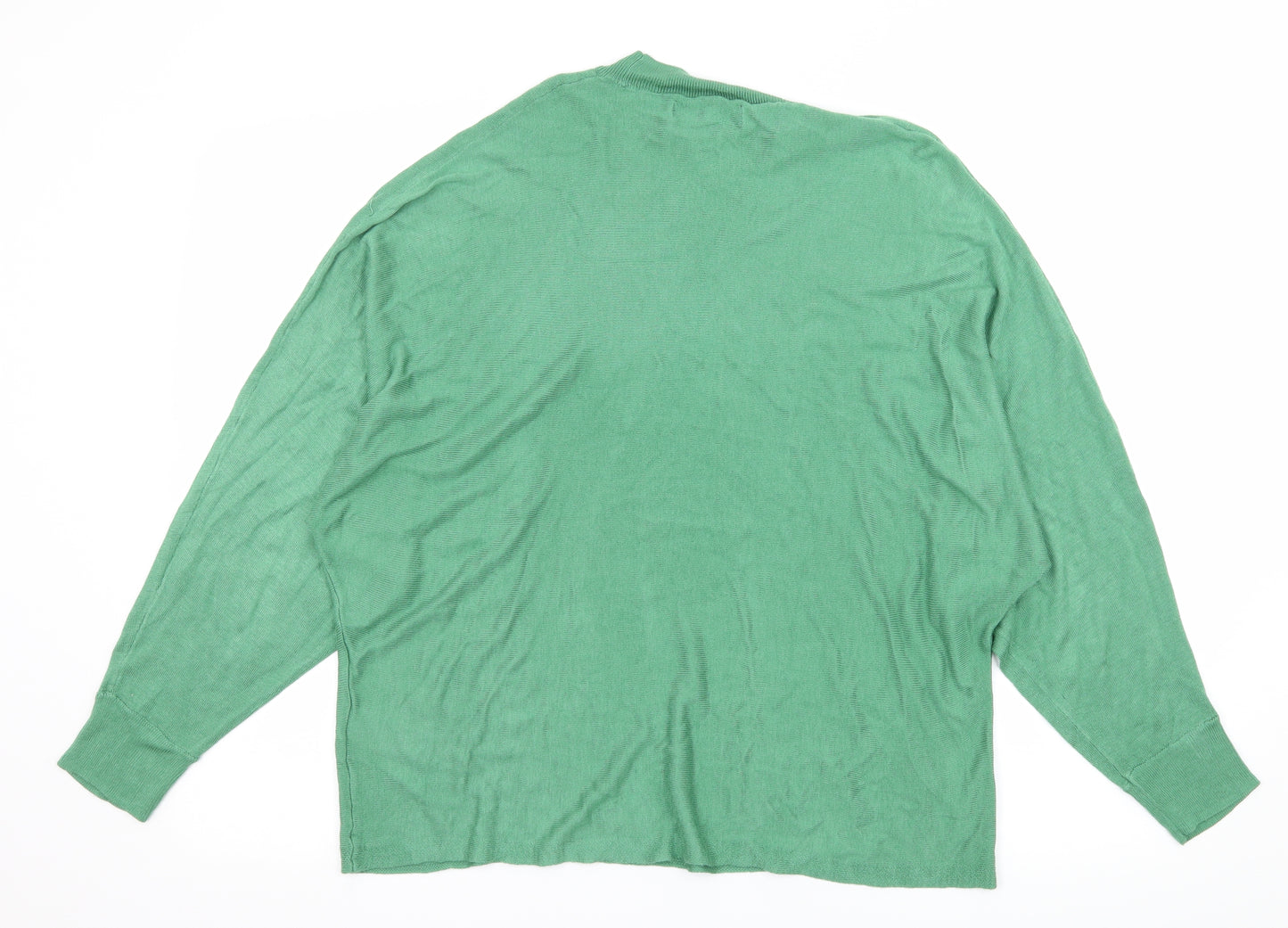 Marks and Spencer Womens Green  Knit Pullover Jumper Size L
