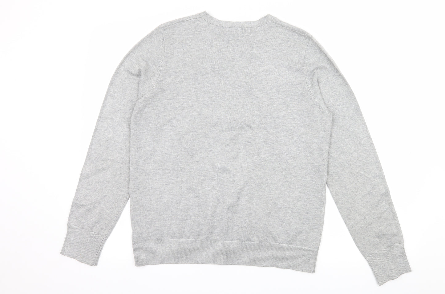 F&F Womens Grey  Knit Cardigan Jumper Size 14