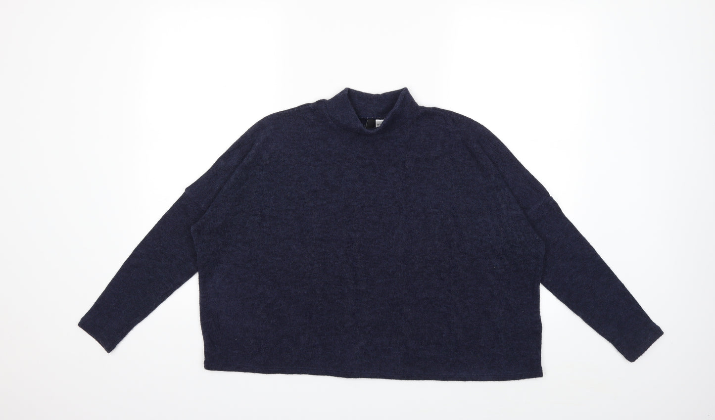 H&M Womens Blue  Knit Pullover Jumper Size XS