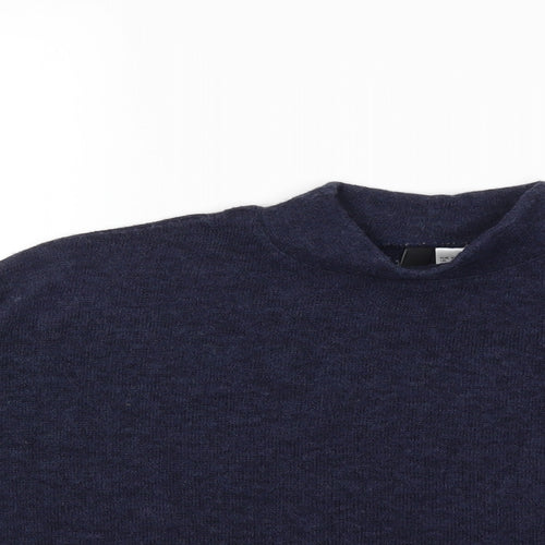 H&M Womens Blue  Knit Pullover Jumper Size XS