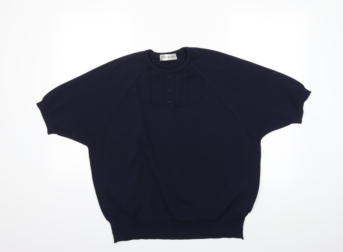 Berkertex Womens Blue   Pullover Jumper Size 22