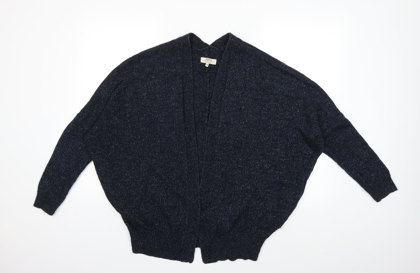 Papaya Womens Blue  Knit Cardigan Jumper Size M