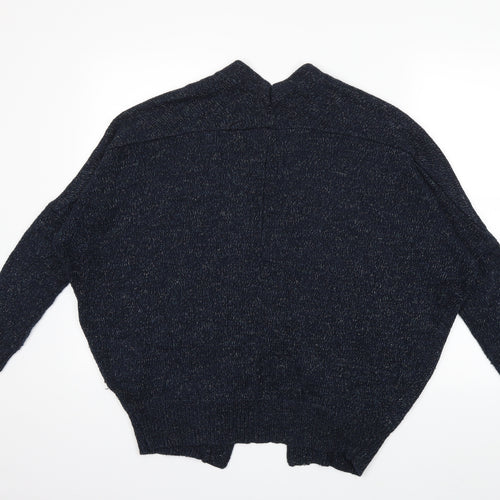 Papaya Womens Blue  Knit Cardigan Jumper Size M